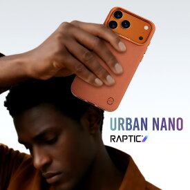 iPhone17Pro ケース MagSafe 対応 合成 皮 革 耐衝撃 スマホケース マグセーフ 頑丈 スマホカバー [ iPhone 17 Pro アイフォン17Pro 対応 ] RAPTIC Urban Nano