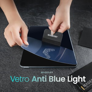 iPad Air 13C` M3 2025 M2 tB u[Cg Jbg wh~ 9H@KX یtB [ iPadAir 13 ACpbhGA[ 13 2024 Ή ] MagEasy Vetro Anti Blue Light