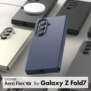 Galaxy Z Fold7 P[X ϏՌ MagSafe Ή qW ی X}zP[X Vv }OZ[t gуP[X Jo[ [ Galaxy Z Fold 7 MNV[ ZFold7 Ή ] case araree Aero Flex M