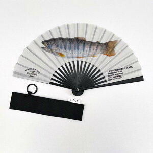 【在庫限り】ゆうパケット選択可2025春夏新作!【RICCA】フィッシング扇子(3柄)リッカ ギフト 扇子袋付 魚 釣り センス 和装 和小物 団扇 うちわ コンシェルジュ楽天市場店 ヘミングス ギフ