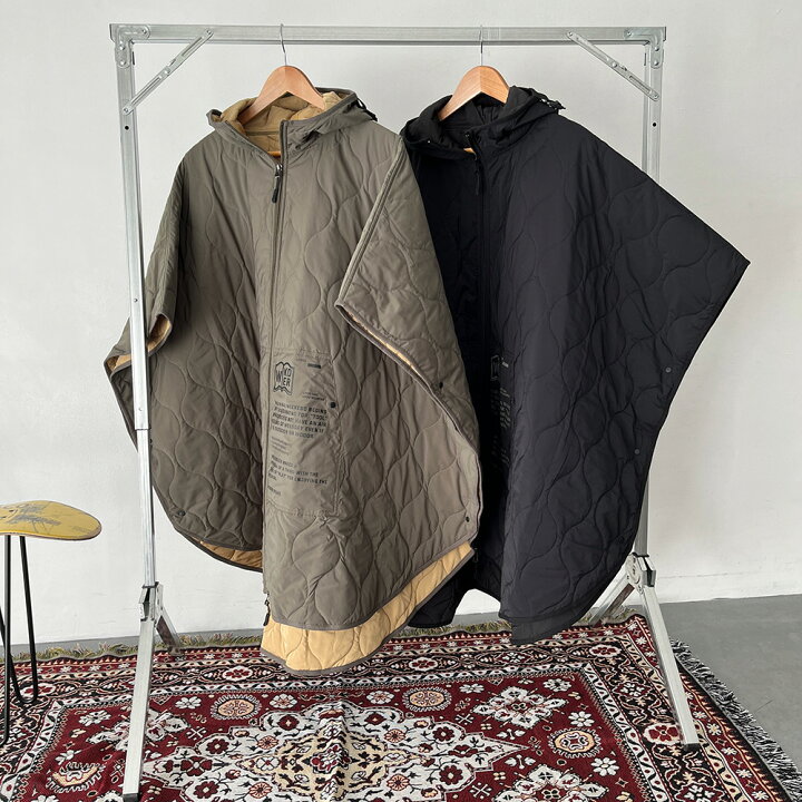 楽天市場】2024秋冬新作!【WKD/ER】QUILTING PONCHO（2色 