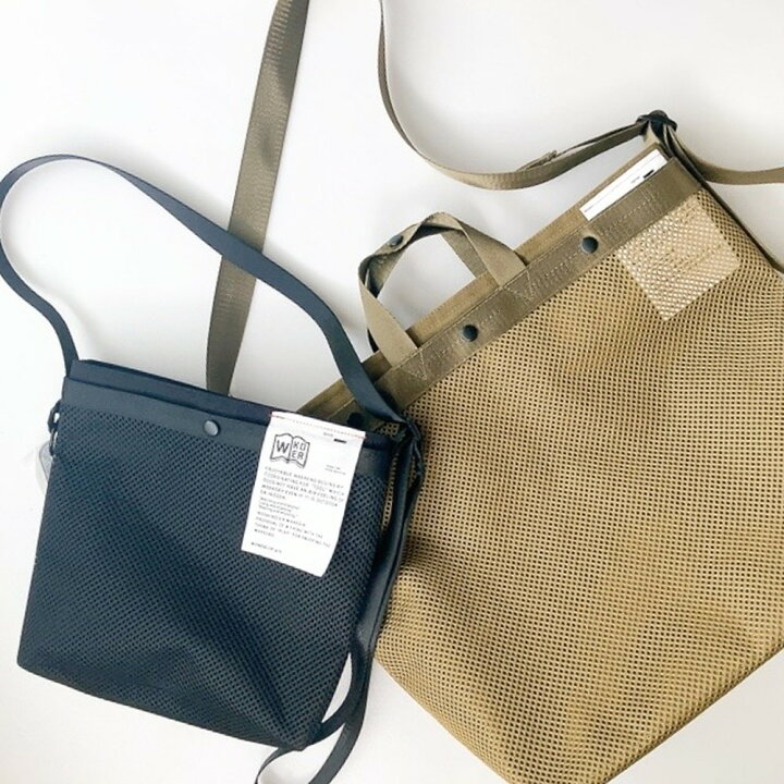 新品未使用 A VACATION ベージュ メッシュ トートバッグ A VACATION 