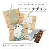 プチギフト 退職 ナチュレ（チョコクランチバー） ※賞味期限2026年10月30日 結婚式 二次会 かわいい お…