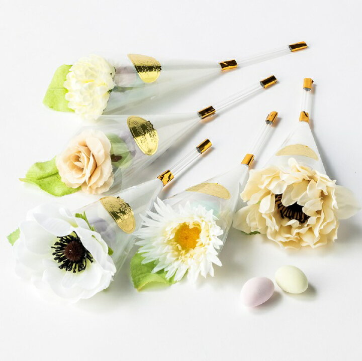 楽天市場 プチギフト お菓子 愛をこめて花束を ビアンカ 単品 結婚式 二次会 お菓子 ギフト ウェルカムアイテム ウェルカムボード プレゼント ウェディング 演出 ぷちぎふと工房 コンサルジュ