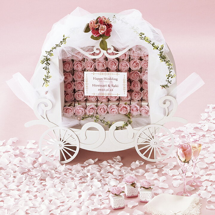 楽天市場】プチギフト シンデレラストーリー ピンク 56個セット 結婚 