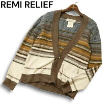 楽天市場】remi relief（カーディガン｜トップス）：メンズ 