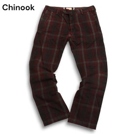 Chinook チヌーク Brilla per il gusto取扱い★ 通年 タータンチェック スラックス パンツ Sz.M位 メンズ