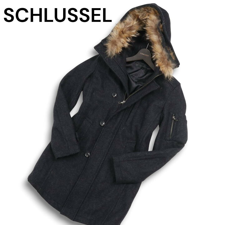 楽天市場】SCHLUSSEL シュリセル 秋冬 リアル ファー☆ N-3B ウール 