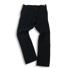 BROWN by 2-tacs ブラウン バイ ツータックス 秋冬 ウール★ ストレート スラックス パンツ Sz.M位　メンズ ネイビー 日本製