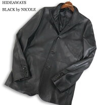 楽天市場】hideaways nicole ライダースジャケット（メンズ 