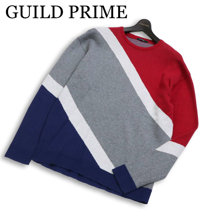 楽天市場】GUILD PRIME ギルドプライム 絹 シルク混☆ ストライプ 