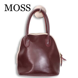 TIDEWAY タイドウェイ 【MOSS BOSTON】レザー モス ボストン ハンド バッグ Sz.F　レディース