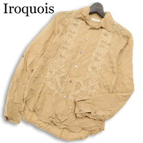 iroquois カジュアルシャツ トップス メンズファッションの通販