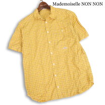 楽天市場】mademoiselleNONNON マドモアゼルノンノン（シャツ