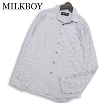 楽天市場】MILKBOY ミルクボーイ（カジュアルシャツ｜トップス 