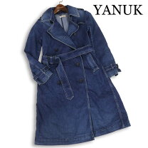 楽天市場】yanuk デニムトレンチコートの通販