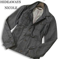 楽天市場】HIDEAWAYS NICOLE ライダースジャケットの通販
