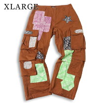 楽天市場】エクストララージ パッチワークパンツの通販 XLARGE パッチ 