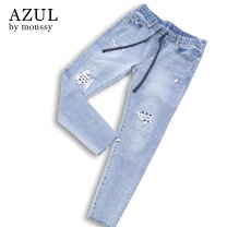 azul ダメージスキニー メンズ CUTTING DAMAGE DENIM SKINNY