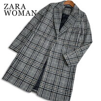 楽天市場】zara コート チェックの通販