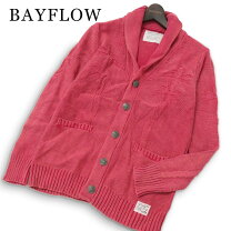 bayflow カーディガン メンズファッション の通販