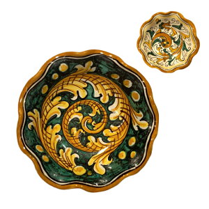 y1_IzOpus ( I[pX ) C^A ceramiche  M O[ / zCg aF15cm F5cmZ~J V`A C^A CeA M uPIATTO VERDE / PIATTO BIANCO