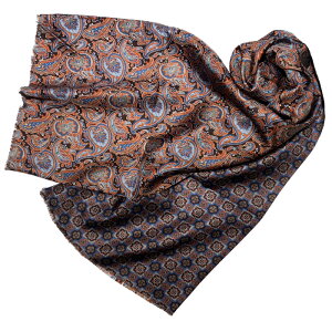 Opus ( �I�[�p�X ) �C�^���A�� �_�u���t�F�C�X �X�g�[�� �y Condotti �I���W�i���u�����h �z �I�����W × �u���E�� ( �y�C�Y���[ × ���� )�V���N�f�� 100%�� �����Y ���f�B�[�X �M�t�g �t�@�b�V���� 