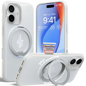 �y���������zTORRAS iPhone 17 �p�P�[�X �J�`�J�`?���@�\360�x��]�X�^���h�����O Ostand O3 Fitness MagSafe�Ή� �ČRMIL�K�i�ϏՌ� �X
