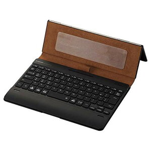 �y���������z�G���R�� �L�[�{�[�h Bluetooth �^�u���b�g�ėp�P�[�X��̌^ 8.5~11.1�C���`(iPad Pro 9.7/10.5/11�Ή�)���U�[ �u���b�N TK