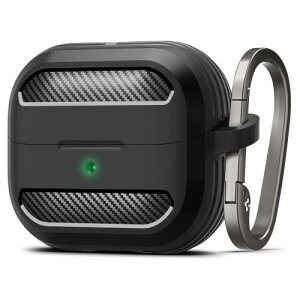 �y���������zSpigen Galaxy Buds 3 Pro �P�[�X/Buds 3 �P�[�X �ϏՌ� PC TPU ��d�\�� ���C�����X�[�d �Ή� �J���r�i �����O�t�� �y��