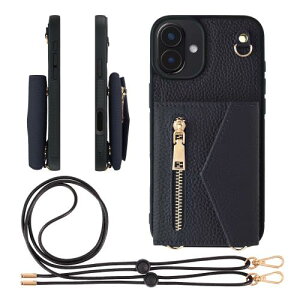 �y���������zHANATORA iPhone16Plus �P�[�X �V�����_�[ �{�v �V�������N���U�[ �ϏՌ� �X�}�z�P�[�X �X�}�z �V�����_�[�X�g���b�v �t��