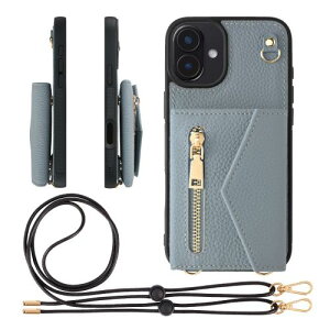 �y���������zHANATORA iPhone16Plus �P�[�X �V�����_�[ �{�v �V�������N���U�[ �ϏՌ� �X�}�z�P�[�X �X�}�z �V�����_�[�X�g���b�v �t��