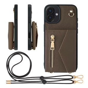 �y���������zHANATORA iPhone16Plus �P�[�X �V�����_�[ �{�v �V�������N���U�[ �ϏՌ� �X�}�z�P�[�X �X�}�z �V�����_�[�X�g���b�v �t��