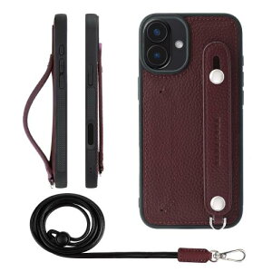 �y���������zHANATORA iPhone16Plus �P�[�X �{�v �ϏՌ� �w�ʃx���g �X�g���b�v�����O �X�}�z�P�[�X �X�}�z �X�^���h�@�\ �l�b�N�X�g��