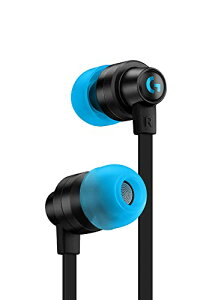 �y���������zLogicool G(���W�N�[�� G) G333 �Q�[�~���O�C���z�� �L�� �C���z�� �u���b�N �C�����C�� �}�C�N 3.5mm USB-C �{�����[���R