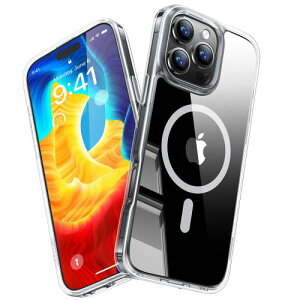 �y���������z�Ɍ��ω��σN���A�IMagsafe�Ή�TORRAS iPhone 16 Pro �p �P�[�X �N���A �J�����R���g���[���Ή� �}�O�l�b�g���� ���΂݂Ȃ�