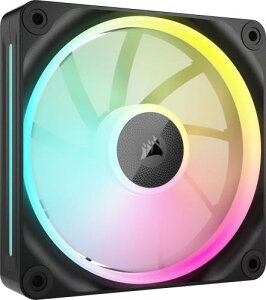 �y���������zCORSAIR iCUE LINK LX120 RGB �g���L�b�g 120mm PWM PC�P�[�X�t�@�� �f���A�����C�g���[�v �V���O���p�b�N �u���b�N CO-905