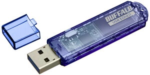 �y���������zBUFFALO USB3.0�Ή� USB������ �X�^���_�[�h 64GB �u���[ RUF3-C64GA-BL