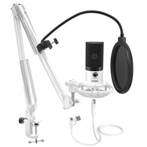 �y���������zFIFINE USB�}�C�N �R���f���T�[�}�C�N �Q�[�~���O�}�C�N �P��w���� �}�C�N�A�[���t�� �|�b�v�K�[�h�t�� �z�M�p�}�C�N PC�p