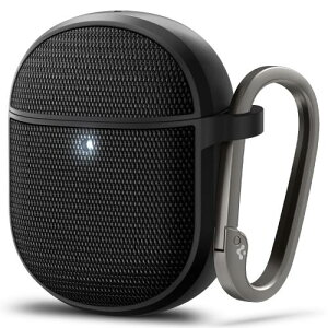 �y���������zSpigen Google Pixel Buds Pro 2 / Pro �P�[�X �t�@�u���b�N ���C�����X�[�d �Ή� �J���r�i �����O ����~�߃t�B���� �t��