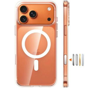 �y���������zTORRAS iPhone 17 Pro �p�P�[�X �ČR�i���ϏՌ�?�����\Magsafe�Ή��w��h�~ ���ϖh�~ �ČR�ی�H�w �}�O�l�b�g���� �Ռ��z