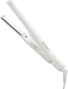�y���������zSALONIA �T���j�A �X�g���[�g�A�C���� �w�A�A�C���� 15mm �ϔM�|�[�`�t �C�O�Ή� SL-004SW �z���C�g