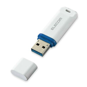 �y���������z�G���R�� USB������ 64GB USB3.2(Gen1)�Ή� �L���b�v�� �f�[�^�����T�[�r�X�t �z���C�g MF-DRU3064GWHR