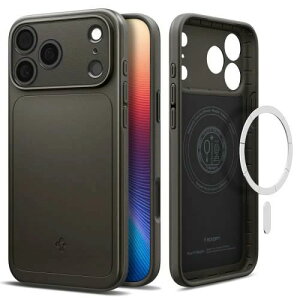 �y���������zSpigen �n��18�N�̋Z�p�� iPhone 17 Pro Max �P�[�X MagSafe�Ή� �}�O�l�b�g���� �ČRMIL�K�i �}�b�g ���^ �V��?�t�B�b�g?