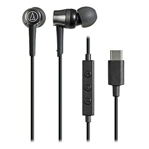�y���������z�I�[�f�B�I�e�N�j�J ATH-CKD3C BK �}�C�N�t���C���z�� USB Type-C �L�� 1.2m �J�i���^ �u���b�N ���^