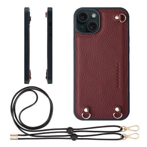 �y���������zHANATORA iPhone15Plus �P�[�X MagSafe �Ή� �{�v �ϏՌ� �o���p�[�^ �X�}�z�P�[�X �X�}�z �L�[�����O�t�� �V�����_�[�X�g