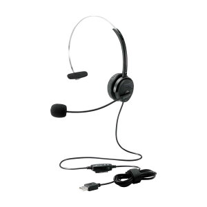 �y���������z�w�b�h�Z�b�g USB �I�[�o�[�w�b�h �L�� �Ў� 30mm�h���C�o �u���b�N HS-HP29UBK