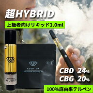 【上級者向け】高濃度 CBD CBG リキッド 1.0ml 超HYBRID【ハイブリッド】HHBD CRDB H4CBH CRDP カートリ…