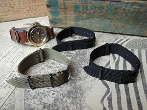 VAGUE WATCH CO NATO NAYLON STRAPS BLK / ���@�[�O�E�H�b�` NATO�^�C�v�i�C�����X�g���b�v [�u���b�N�o�b�N���^�C�v]