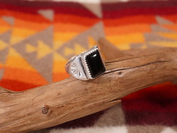 楽天市場】INDIAN JEWELRY : NAVAJO BLACK ONYX RING / インディアン 